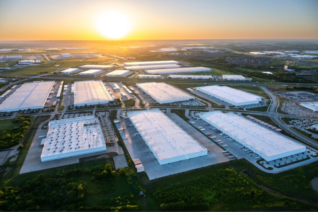Enhanced Supply Chain Arial view